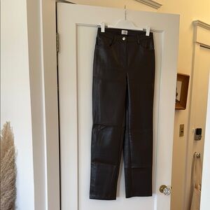 Dark Brown Aritzia Melina Pant